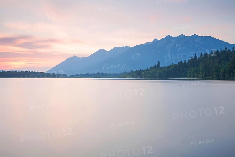 Sunrise at Lake Barmsee