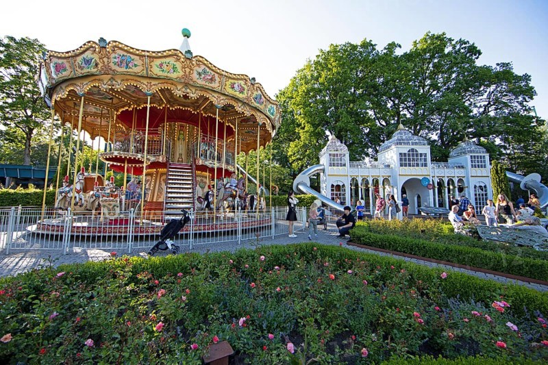 Liseberg Amusement Park, Gothenburg, Västra Götalands län, Sweden, Europe