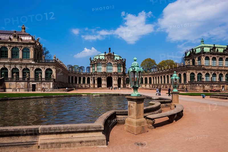 Dresden Zwinger in Spring