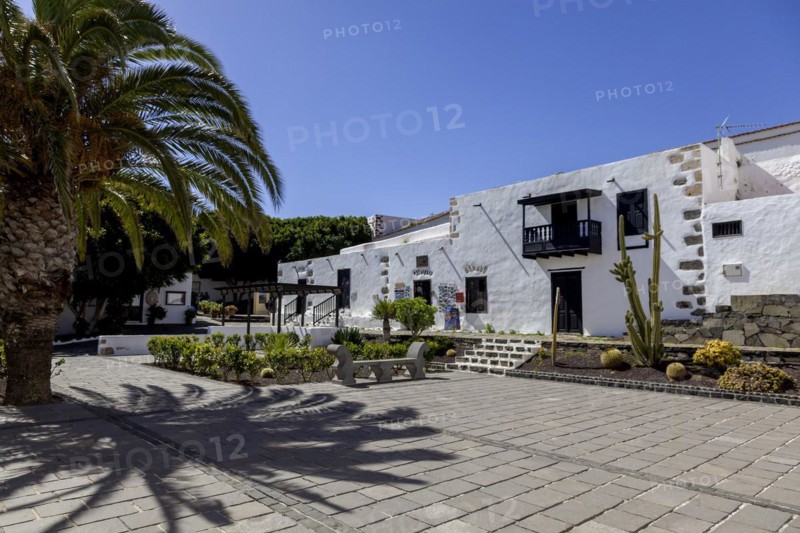 Historic buildings in Betancuria, Fuerteventura, Canary Island, Spain, Europe