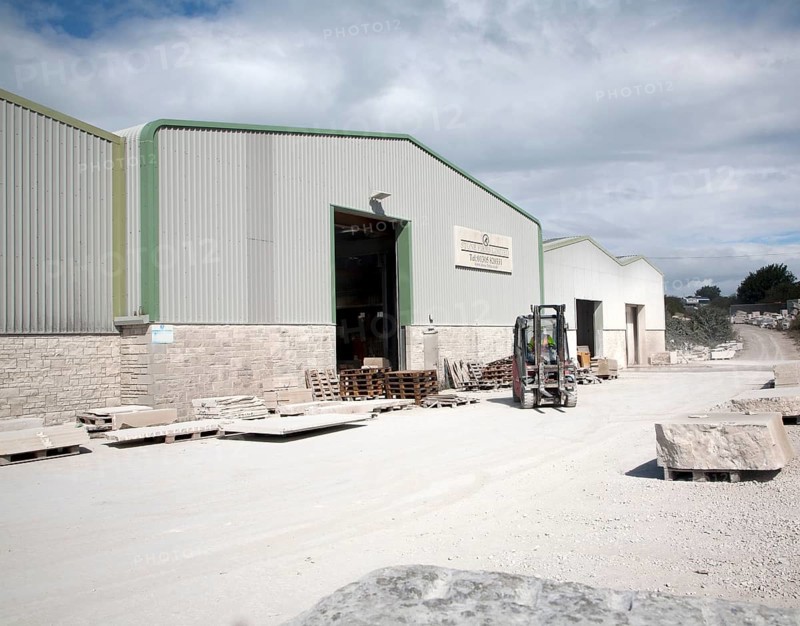 Portland Stone Firms Limited, the world's largest supplier of Portland stone, Isle of Portland, Dorset, England, United Kingdom, Europe