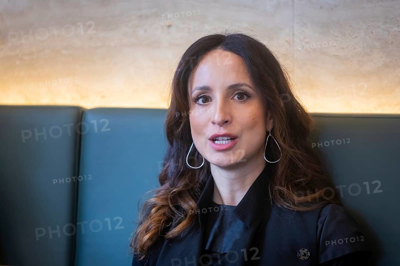 Stephanie Stumph - Press event for the moderation of the SemperOperaball 2024, Dresden, Saxony, Germany, Europe