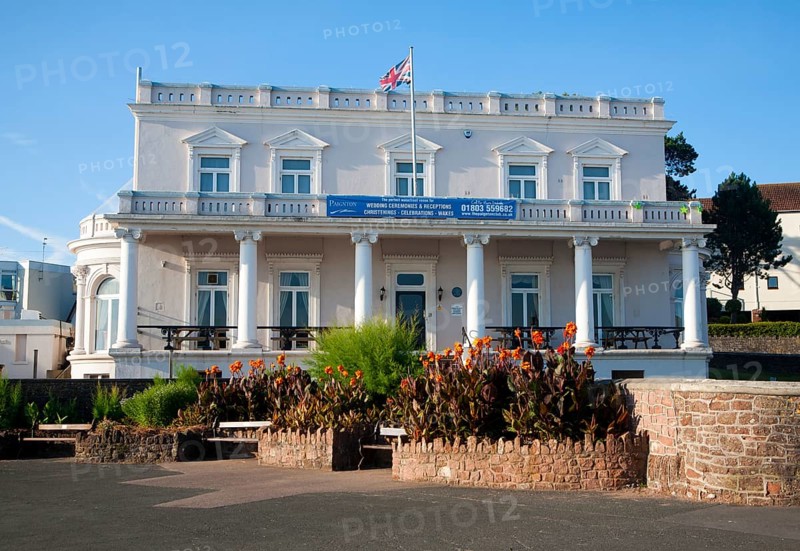 Victorian building of the Paignton Club, Paignton, Devon, England, UK dating from 1882