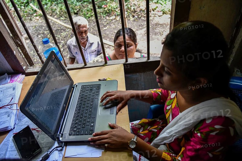 Final Draft of National Register of Citizens of India (NRC) released on July 30, 2018. People wait to check their names on the final draft of the National Register of Citizens in Guwahati, Assam, India on Monday