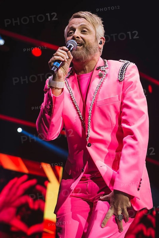 Roß Antony at the Schlagernacht des Jahres live on Das Original Tour in the Berlin Uber Arena on 16 November 2024