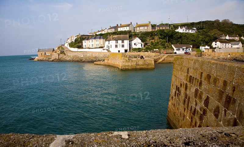 Port and small seaside resort of Porthleven, Cornwall, England, United Kingdom, Europe