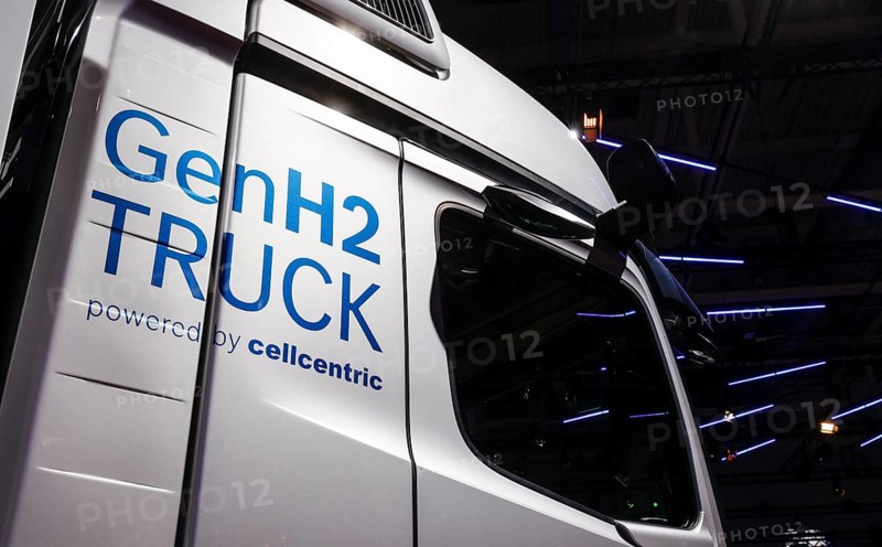 Fuel cell truck Gen H2 Truck from Daimler Truck at the IAA Transportation trade fair, Hanover, 18.09.2024., Hanover, Lower Saxony, Germany, Europe
