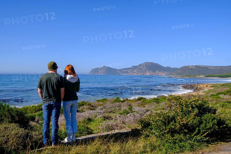 Visitors at Cape Point, Cape of Good Hope, Cape Peninsula, Western Cape, South Africa, Africa