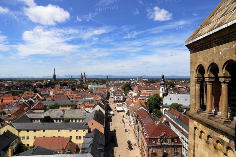 Panorama of Speyer, Rhineland-Palatinate
