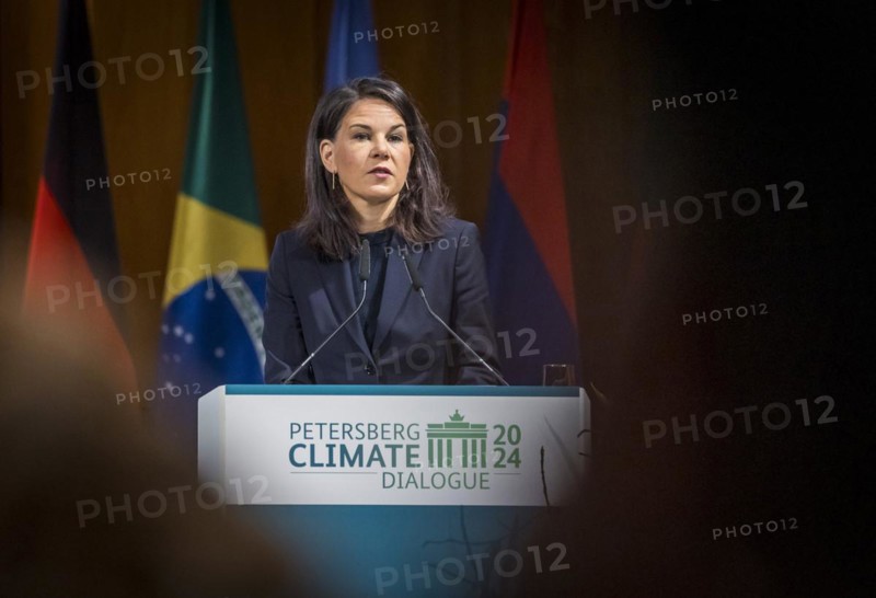 15th Petersberg Climate Dialogue at the Federal Foreign Office. Opening with Annalena Bärbock (Alliance 90/The Greens), Federal Foreign Minister. 'Photographed on behalf of the Federal Foreign Office'