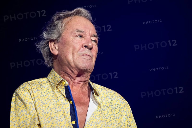 Ian Gillan, singer of Deep Purple live on 1 More Time Tour at the Max-Schmeling-Halle in Berlin on 19 October 2024