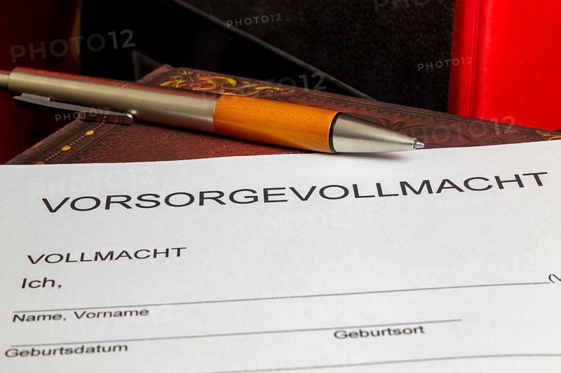 Symbolic image: Healthcare proxy, living will