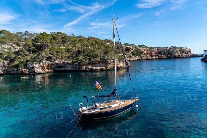 The fishing village of Cala Figuera, on the south-east coast, Majorca, Spain, Europe