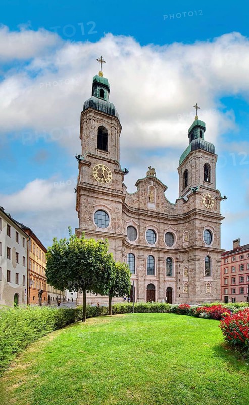 St Jakob's Cathedral, Innsbruck Cathedral, Cathedral, Innsbruck, Tyrol, Austria, Europe