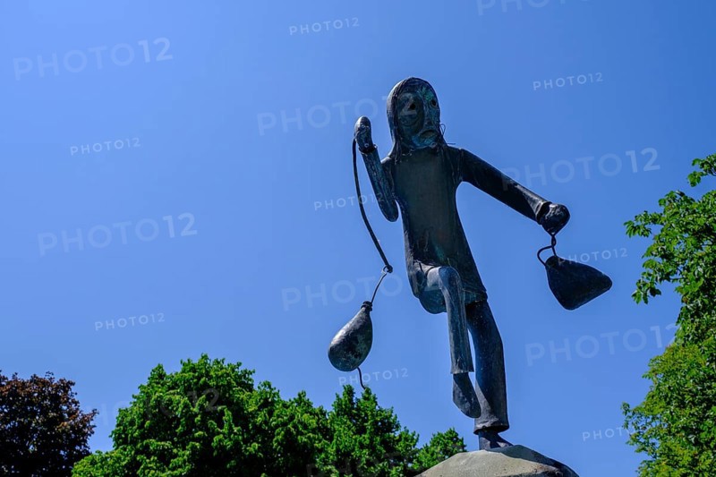 Hansele Brunnen, Allensbach am Bodensee, Baden-Württemberg, Germany, Europe