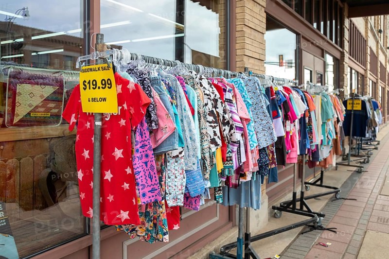 Oklahoma City, Oklahoma, Langston's Western Wear in Stockyards City sells western attire. Stockyards City has stores and restaurants for ranchers and others in the cattle business.. It is adjacent to the Oklahoma National Stockyards