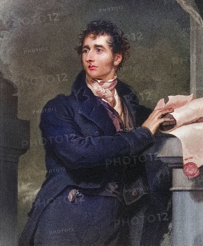 Sir Francis Burdett 5th Baronet 1770 to 1844 English reformist politician, Historical, digitally restored reproduction from a 19th century original, Record date not stated