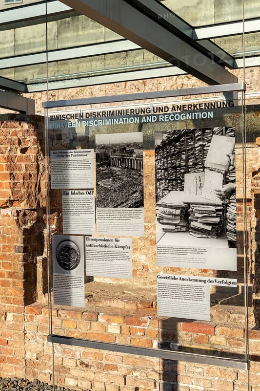 Permanent open-air historical exhibition, Topograhie des Terrors, Niederkirchnerstraße, Berlin, Germany, Europe