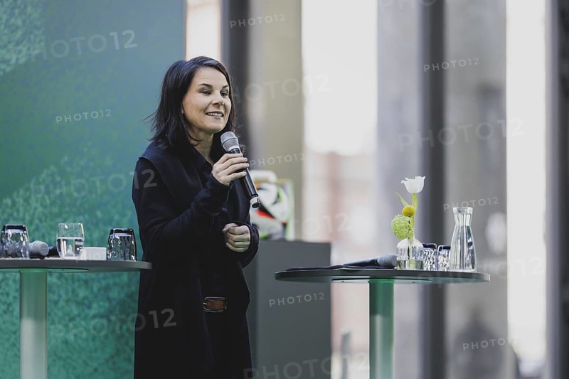Annalena Bärbock (Alliance 90/The Greens), Federal Foreign Minister, photographed at the kick-off event for the European Football Championship in Berlin, 1 February 2024 / Photographed on behalf of the Federal Foreign Office