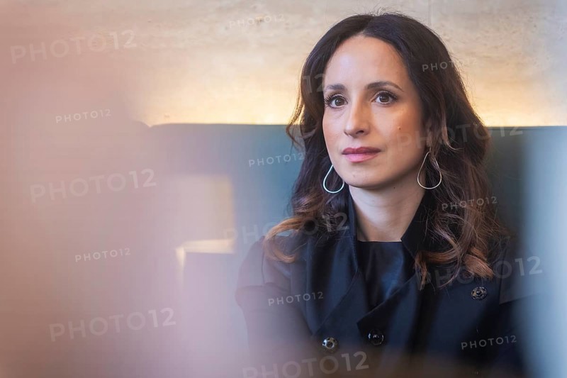 Stephanie Stumph - Press event for the moderation of the SemperOperaball 2024, Dresden, Saxony, Germany, Europe