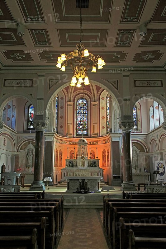 Interior of cathedral church of Saint Patrick, Skibbereen, County Cork, Ireland, Irish Republic, Europe