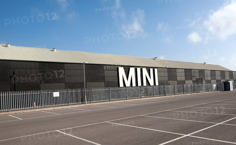 Mini car plant factory Swindon, England, UK