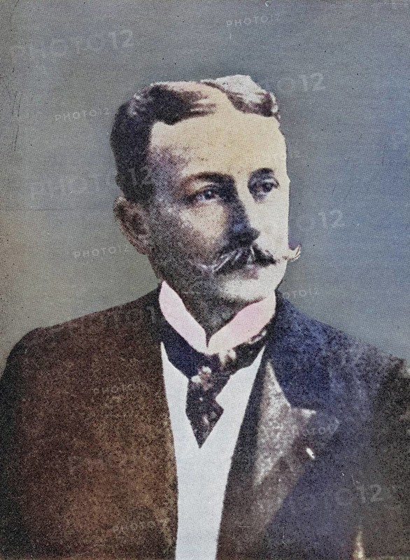 Rene Bazin, 1853-1932.French novelist. From the book The Masterpiece Library of Short Stories, French. Volume 5, Historical, digitally restored reproduction from a 19th century original, Record date not stated