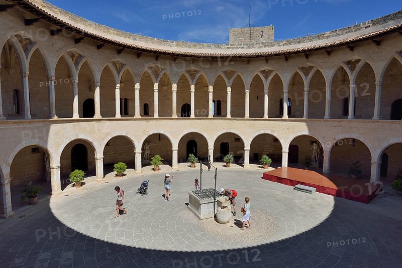 Bellver Castle, Palma de Mallorca, Majorca, Balearic Islands, Spain, Europe