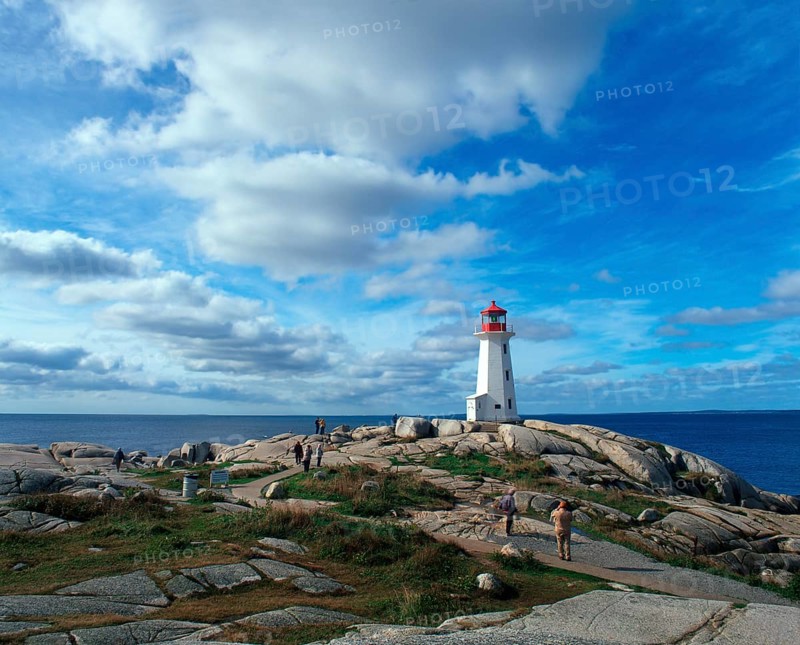 Lighthouse, Canada, Peggy's Cove, Nova Scotia, Great Britain, North America