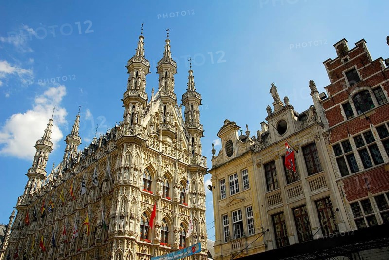 City Hall, Louvain, Leuven, Leuven, Belgium, Europe