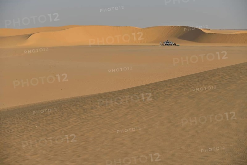 Dunes in the Nubian Desert in Dongola, Northern State, Nubia, Sudan, Africa