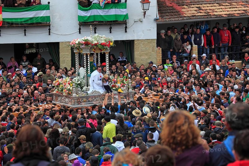 Black Madonna, Marian pilgrimage, pilgrimage, Santuario Virgen de la Cabeza, Andujar, Province of Jaon, Andalusia, Spain, Europe