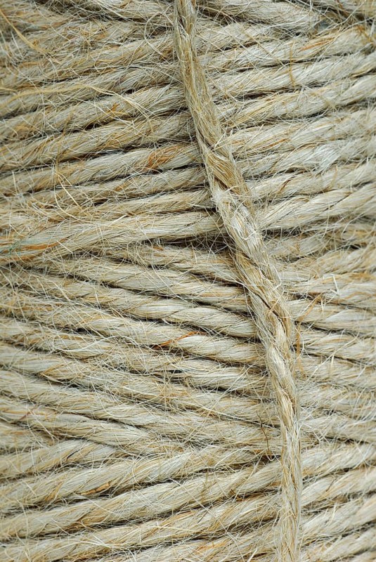 Roll of jute string, jute thread, jute fibre, bast fibre, natural fibre, yarn, cord, plant fibre