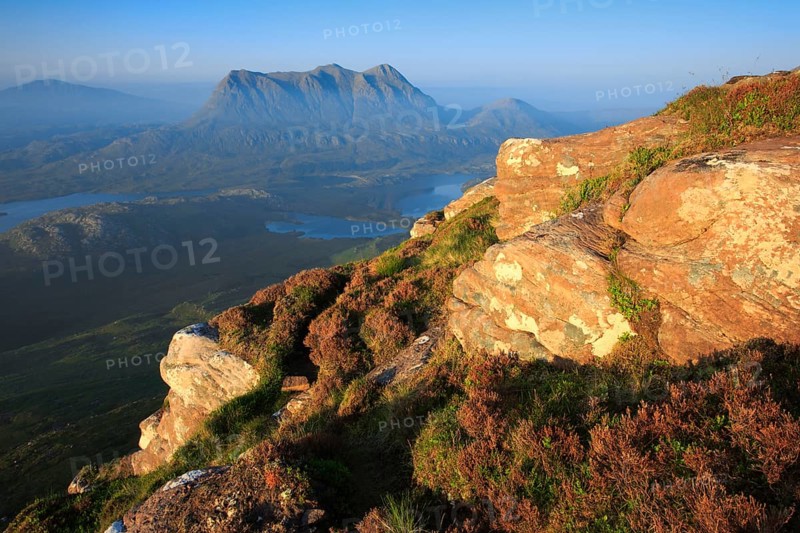 View of Cul Mor, Sutherland, Scotland, Great Britain