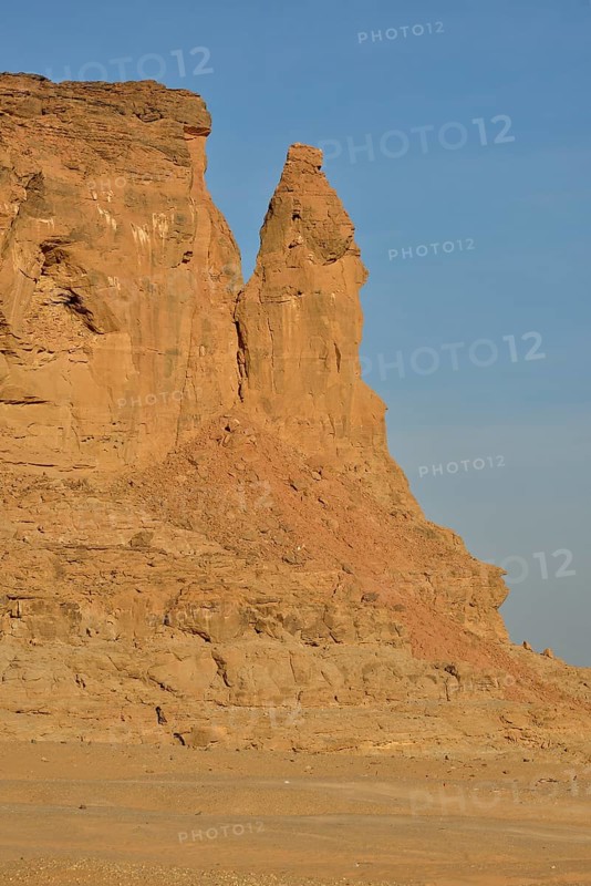 Pinnacle of Gebel Barkal, Karima, State of ash-Schamaliyya, Nubia, Sudan, Africa