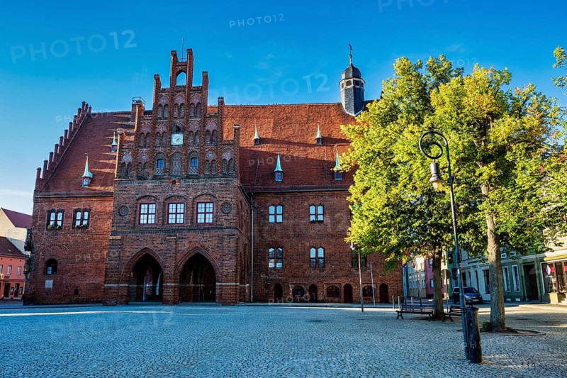 Jüterbog City Hall, Brandenburg, Germany, Europe