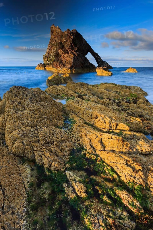 Bow Fiddle Rock, Portknockie, Scotland, Great Britain
