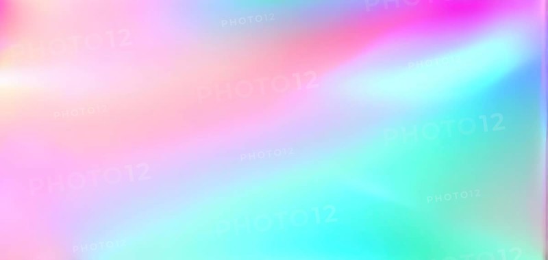 Iridescent neon background, Holographic Abstract soft pastel colors backdrop, AI generated