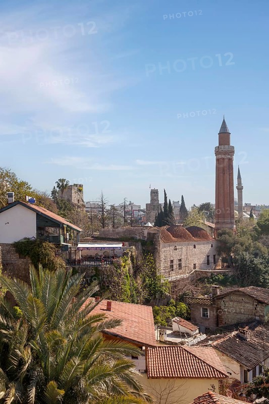 Yivli Minare Mosque, Antalya, Turkey, Asia