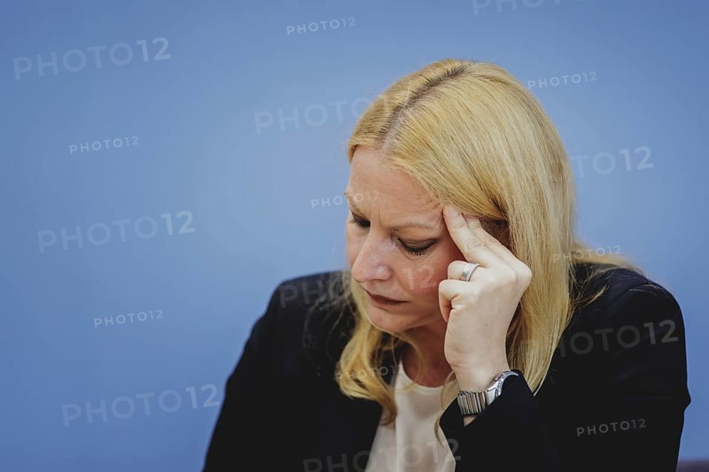 Christine Streichert-Clivot, Saarland Minister for Education and Culture, at a press conference on the publication of the 'Education in Germany 2024' report in Berlin, 17 June 2024