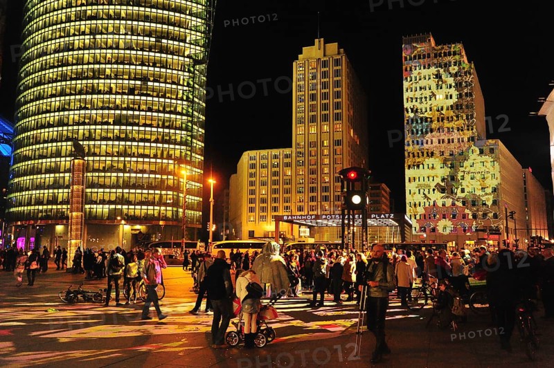 Lichterfest in Berlin, Potsdamer Platz