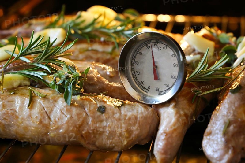 Fillet of Iberico pork in the oven