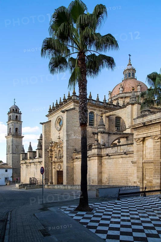 Cathedral church in Jerez de la Frontera, Cadiz province, Spain, Europe