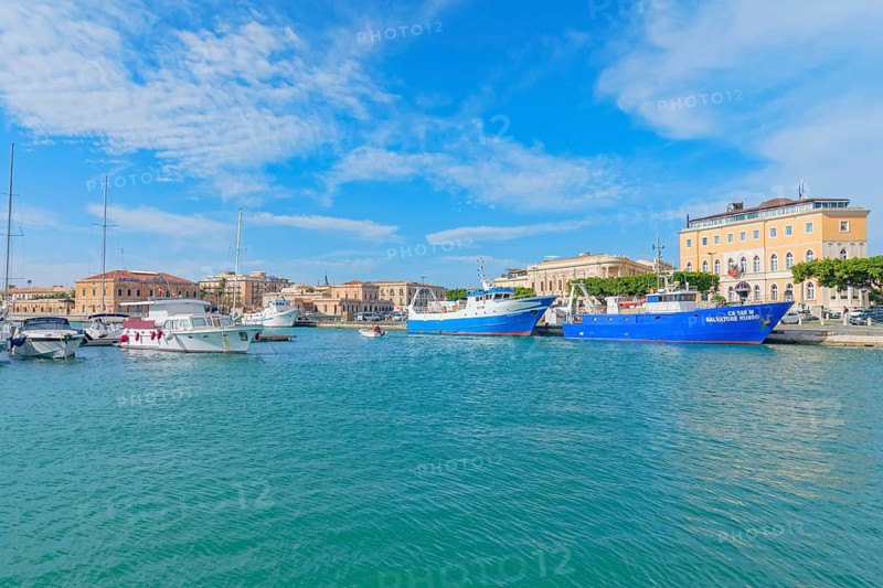 Seafront, Ortygia, Syracuse, Sicily, Italy, Europe