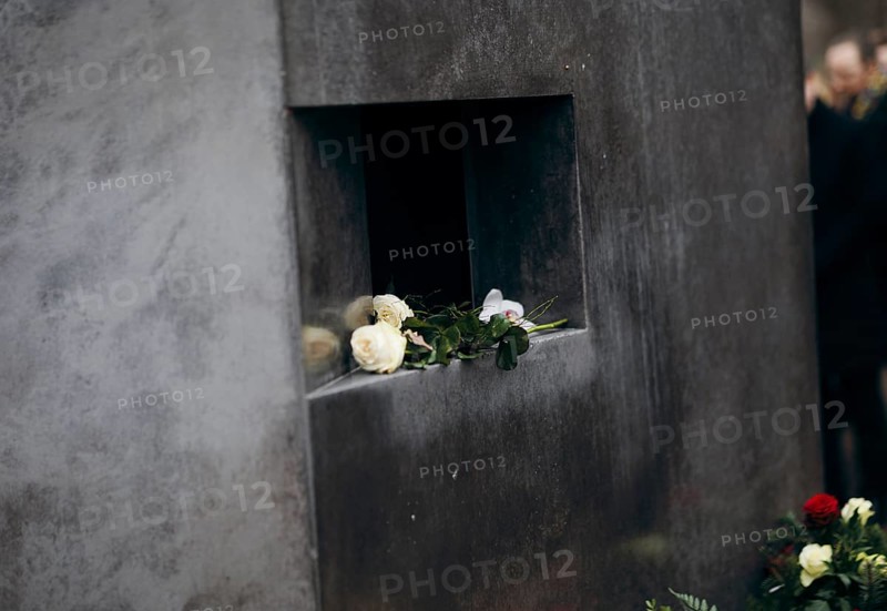 Commemorative event on the occasion of Holocaust Remembrance Day, in memory of the victims of National Socialism, at the Memorial to the Homosexuals Persecuted under National Socialism in Berlin, 31 January 2024