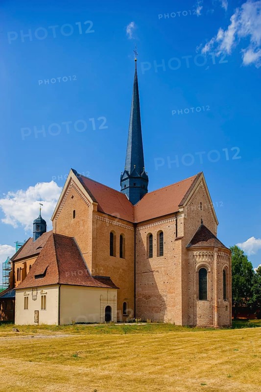 Dobrilugk Monastery (Dobraluca) was a Cistercian abbey in Lower Lusatia in the area of today's Doberlug-Kirchhain. The monastery in Dobrilugk was founded by a son of Margrave Konrad of Meissen, Dietrich von Landsberg, in 1165. The monastery church from the beginning of the 13th century can still be admired today. Alongside the churches in Lehnin and Chorin, it is one of the most imposing and important brick buildings from this period. Restorations and remodelling were carried out in 1905/1906, resulting in a mixture of medieval and baroque design elements. Only part of the south wing of the monastery buildings remains, Doberlug Kirchhain Monastery, Doberlug Kirchhain, Brandenburg, Germany, Europe
