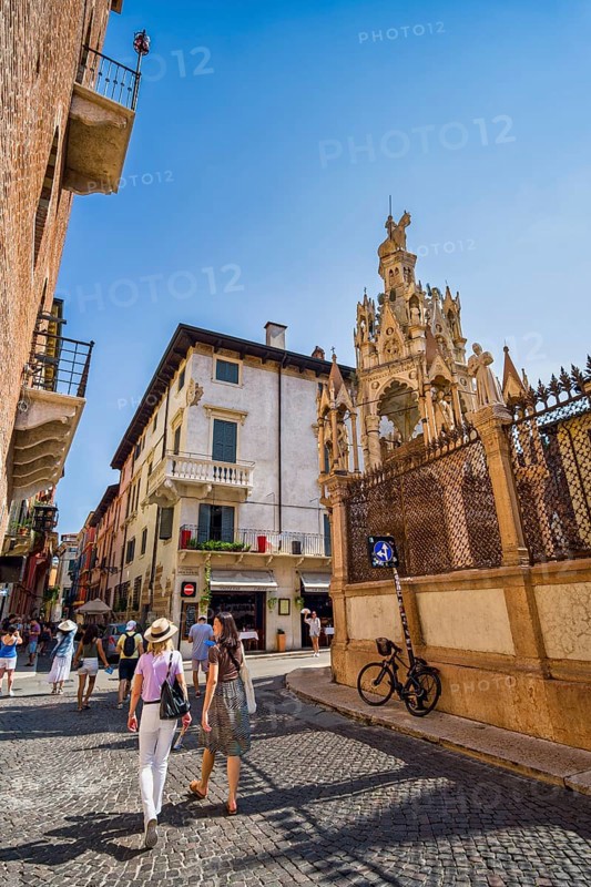 Scaliger tombs, Verona, Veneto, Italy, Europe