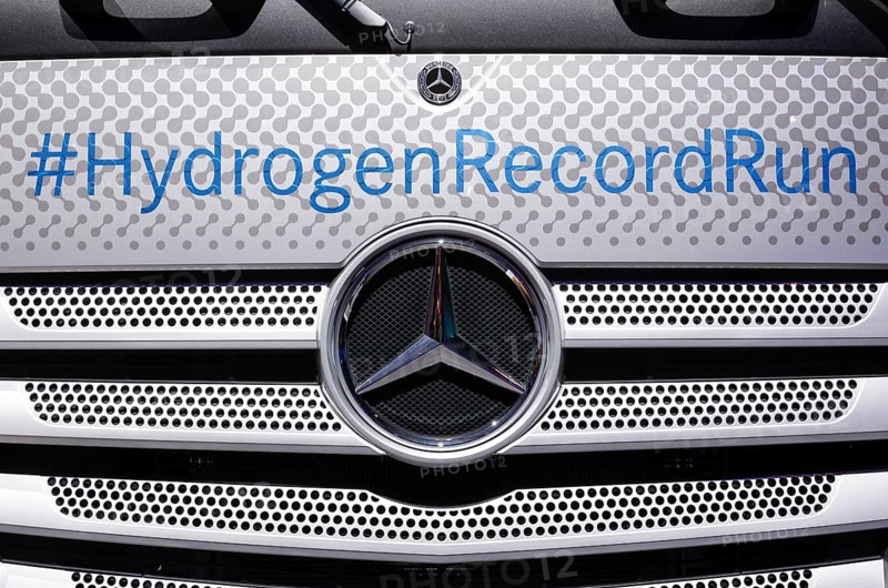 Fuel cell truck Gen H2 Truck from Daimler Truck at the IAA Transportation trade fair, Hanover, 18.09.2024., Hanover, Lower Saxony, Germany, Europe