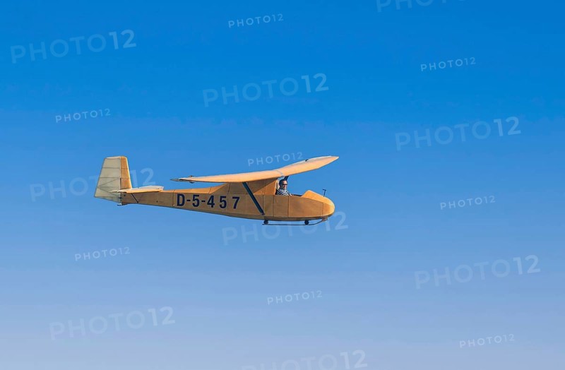 Glider, vintage aircraft, Grunau Baby 2b, from 1939, built by Espenlaub