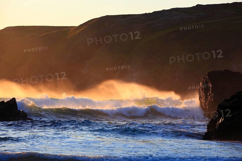Surf, Sango Bay, Durness, Scotland, United Kingdom, Europe